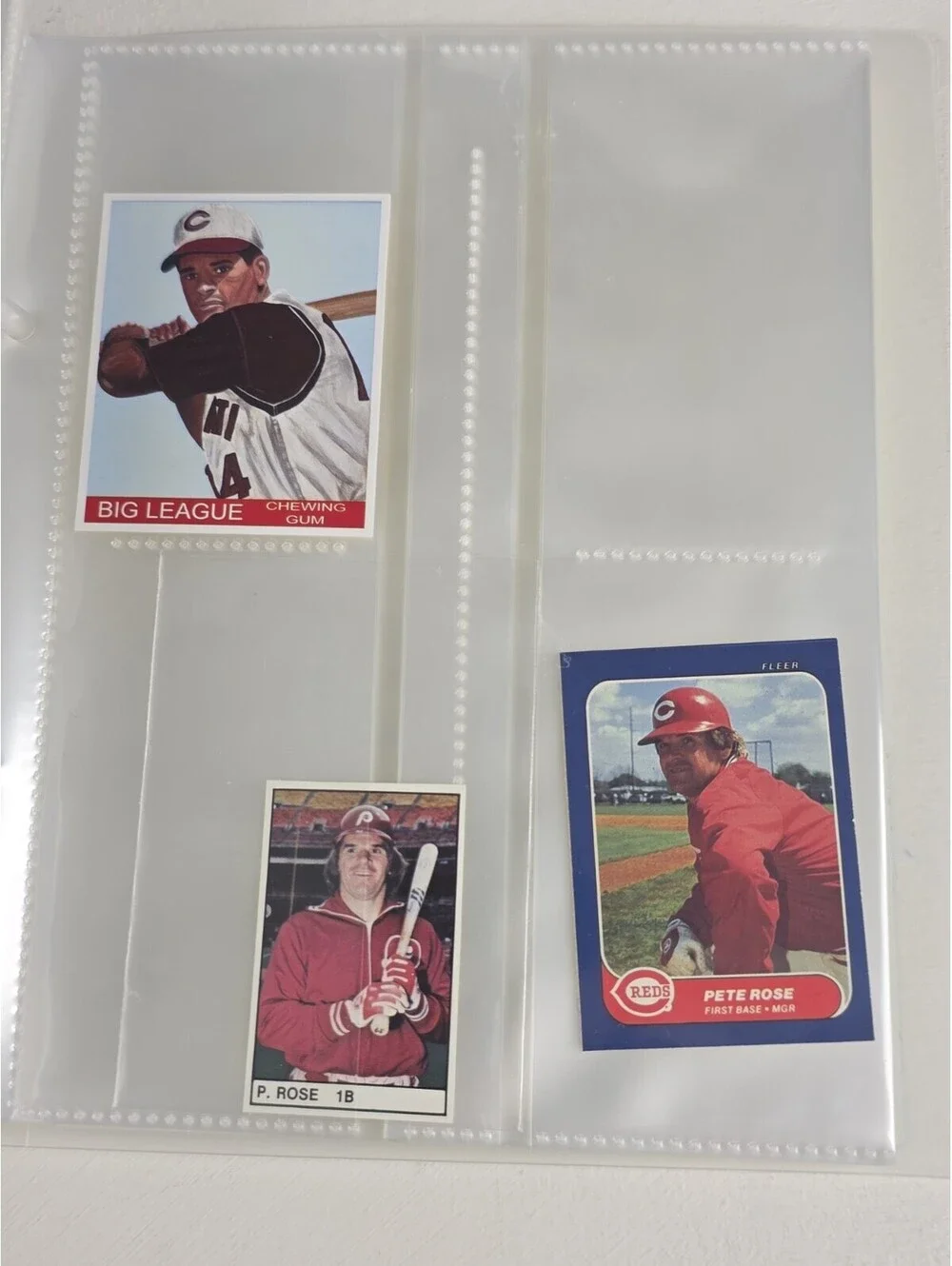 Topps Pete Rose Vintage Sticker & Mini Card Lot